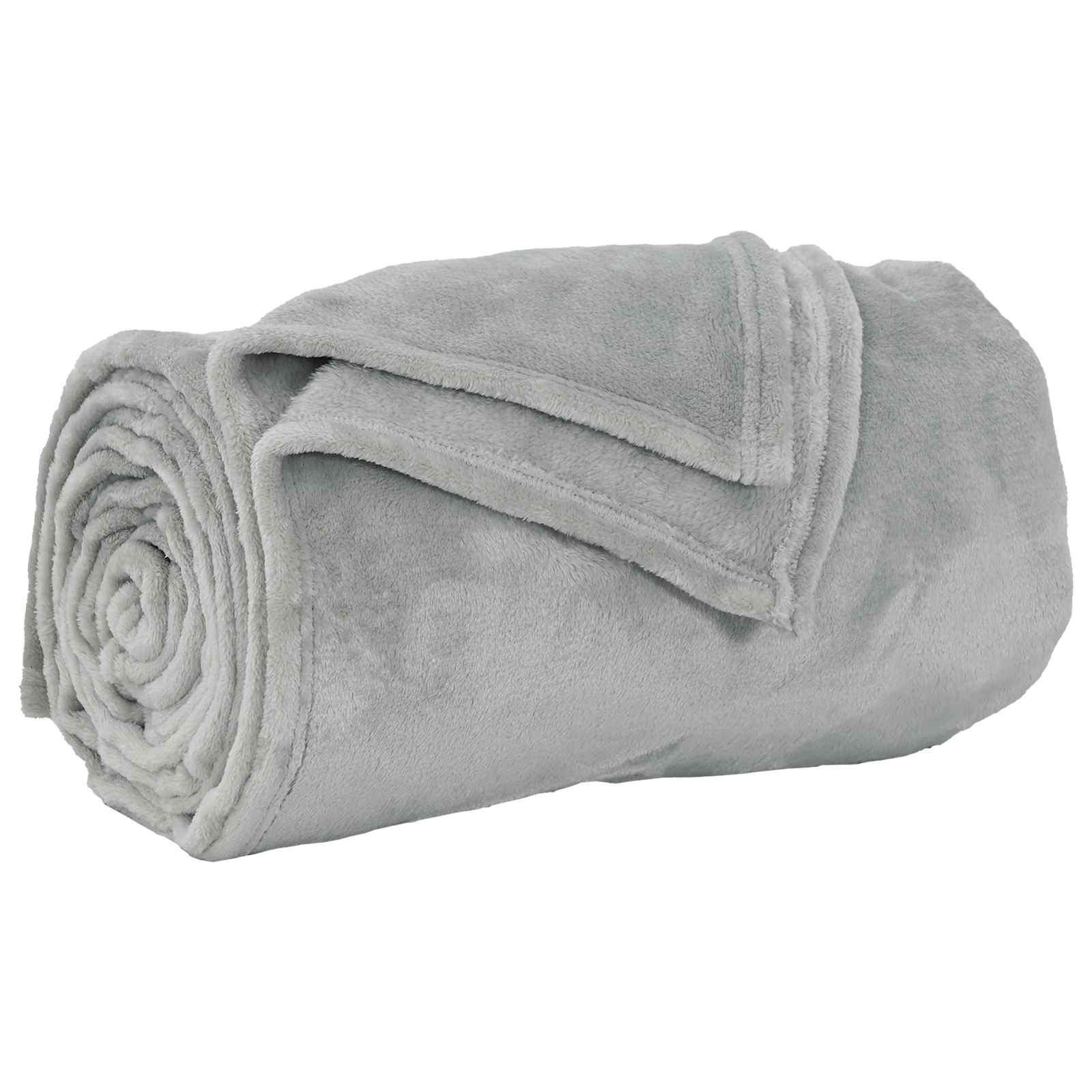 Coperta Grigio 240 x 270 cm Panno 42016772