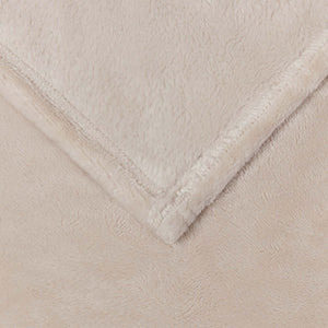 Coperte da Pile 6 pcs Beige 130 x 150 cm Panno 42016789