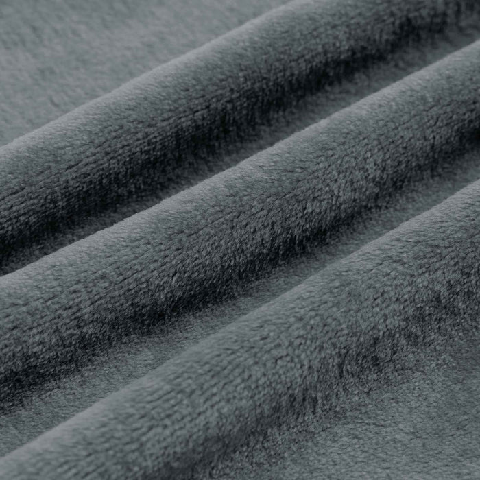 Coperte da Pile 6 pcs Grigio scuro 130 x 150 cm Panno 42016797