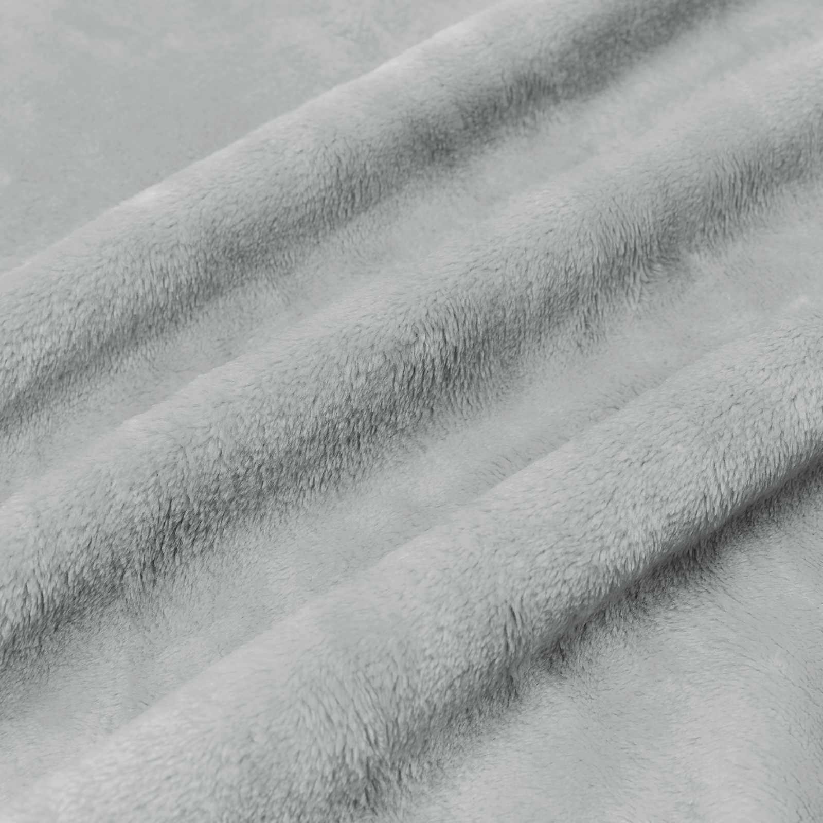 Coperte da Pile 6 pcs Grigio 130 x 150 cm Panno 42016801