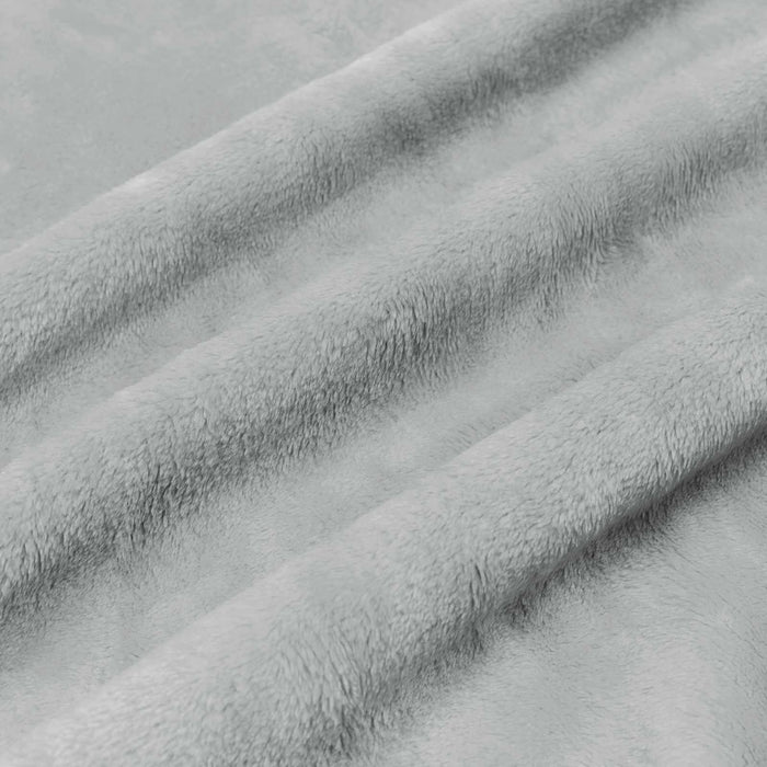 Coperte da Pile 6 pcs Grigio 150 x 200 cm Panno 42016802