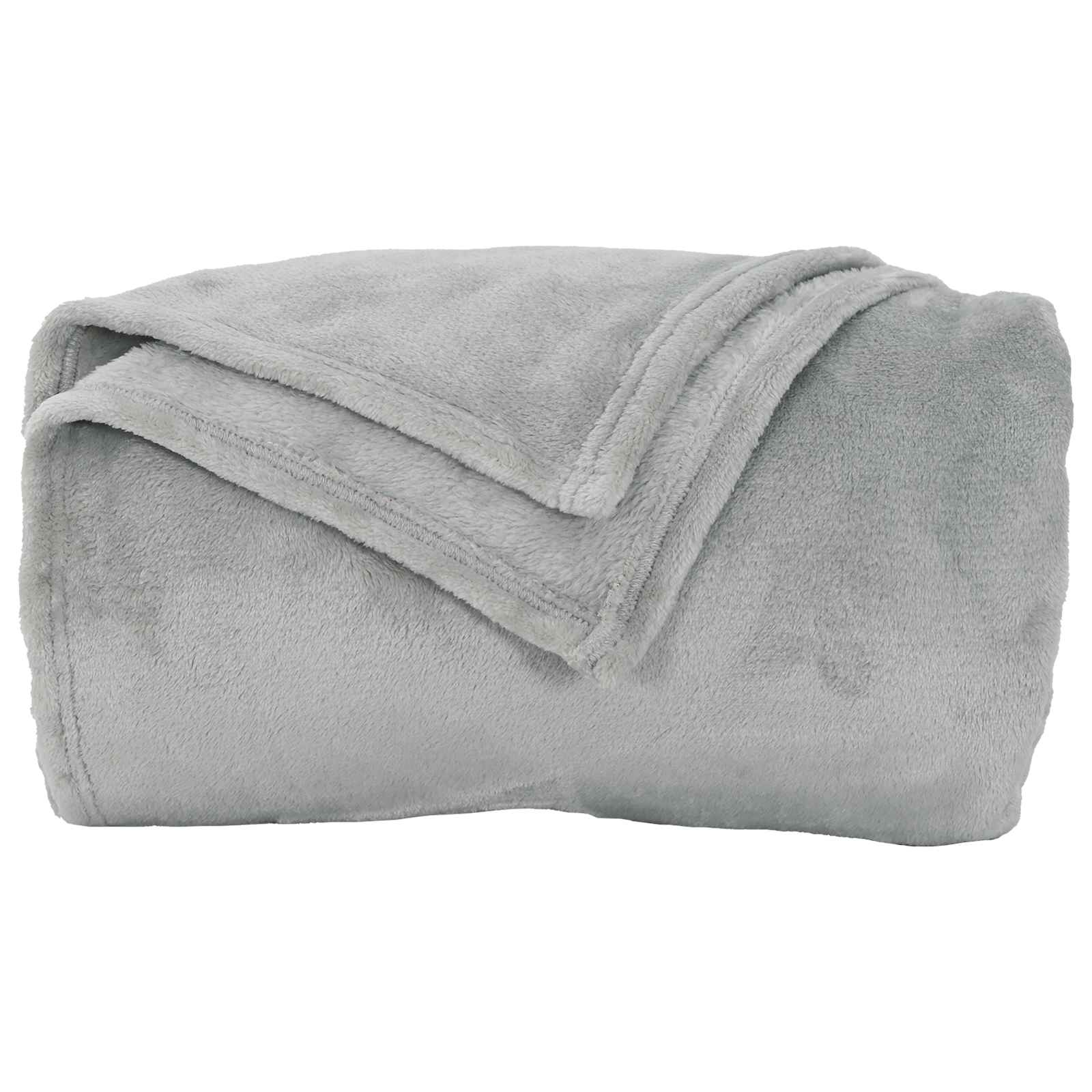 Coperte da Pile 6 pcs Grigio 150 x 200 cm Panno 42016802