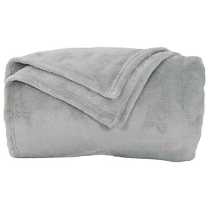 Coperte da Pile 6 pcs Grigio 220 x 240 cm Panno 42016803