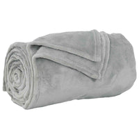 Coperte da Pile 6 pcs Grigio 240 x 270 cm Panno 42016804