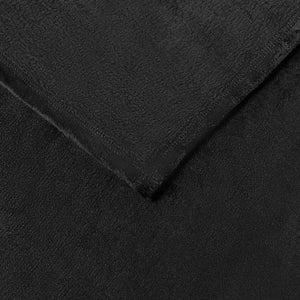 Coperte da Pile 6 pcs Nero 220 x 240 cm Panno 42016811