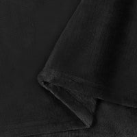 Coperte da Pile 6 pcs Nero 220 x 240 cm Panno 42016811