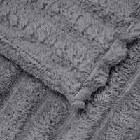 Coperta Grigio scuro 200 x 150 cm Panno 42016830