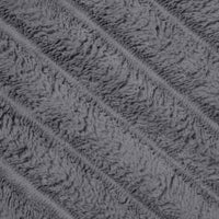 Coperta Grigio scuro 240 x 220 cm Panno 42016831