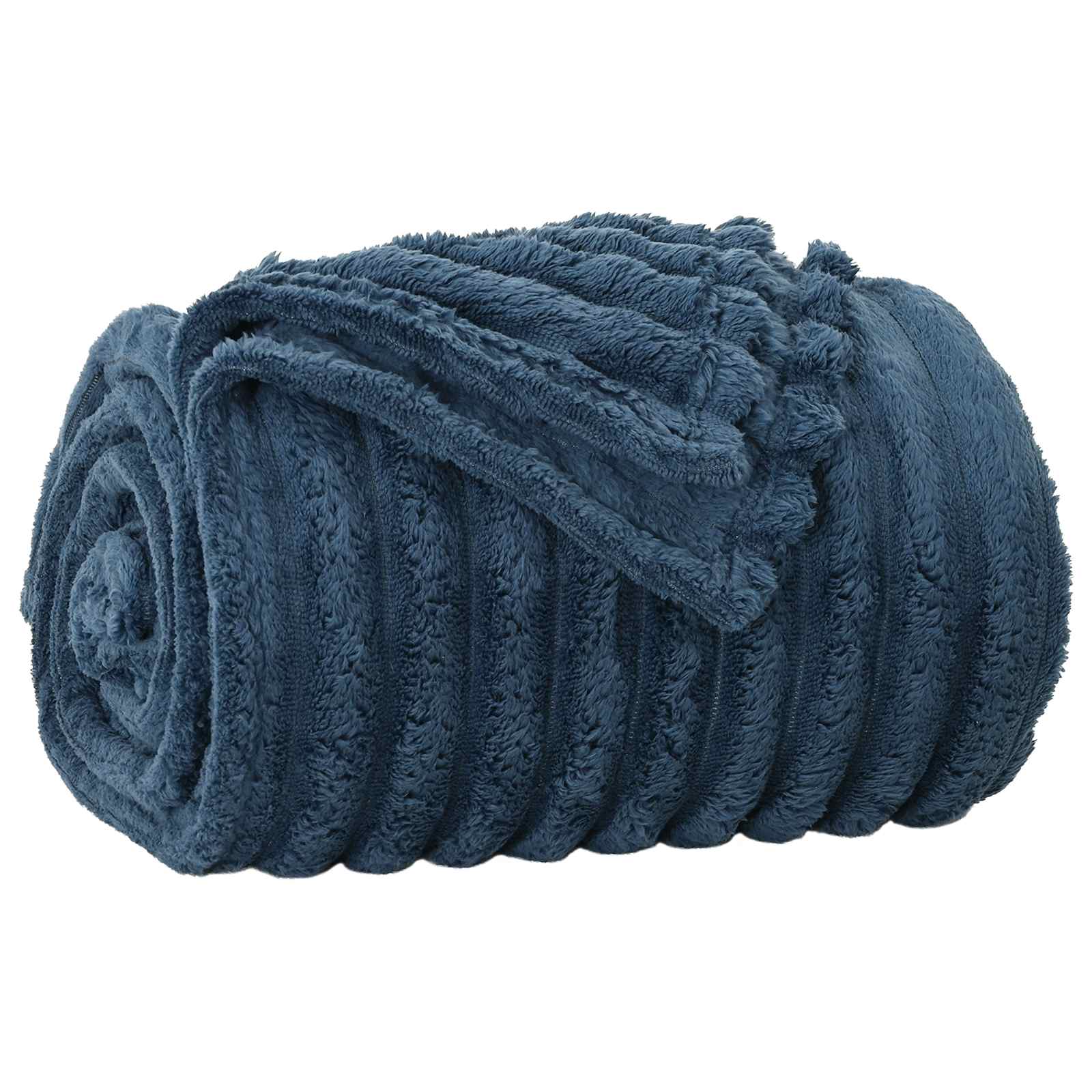 Coperta Blu navy 270 x 240 cm Panno 42016840