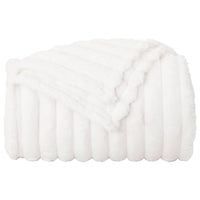 Coperta Bianco 200 x 150 cm Panno 42016846