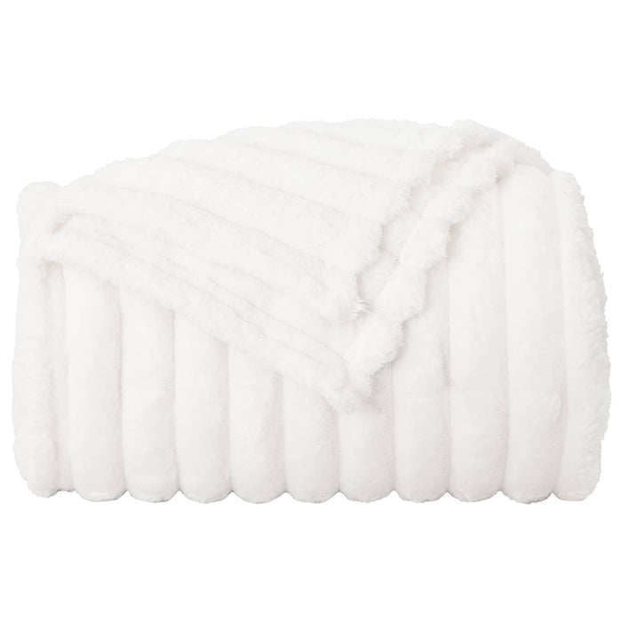 Coperte da Pile 6 pcs Bianco 150 x 130 cm Panno 42016889