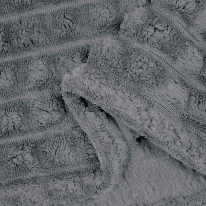 Coperta Grigio scuro 270 x 240 cm Panno 42016920