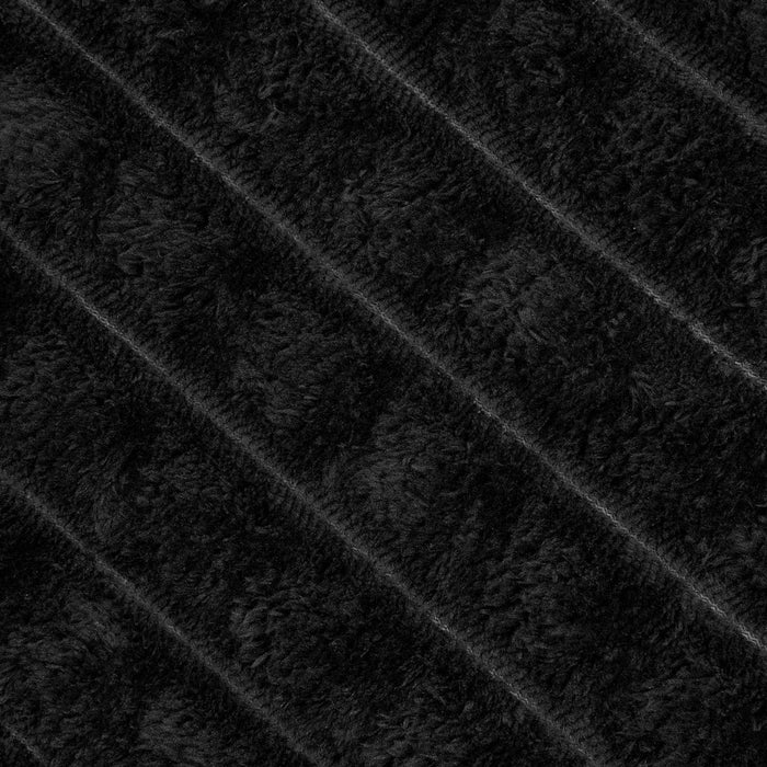 Coperta Nero 200 x 150 cm Panno 42016930