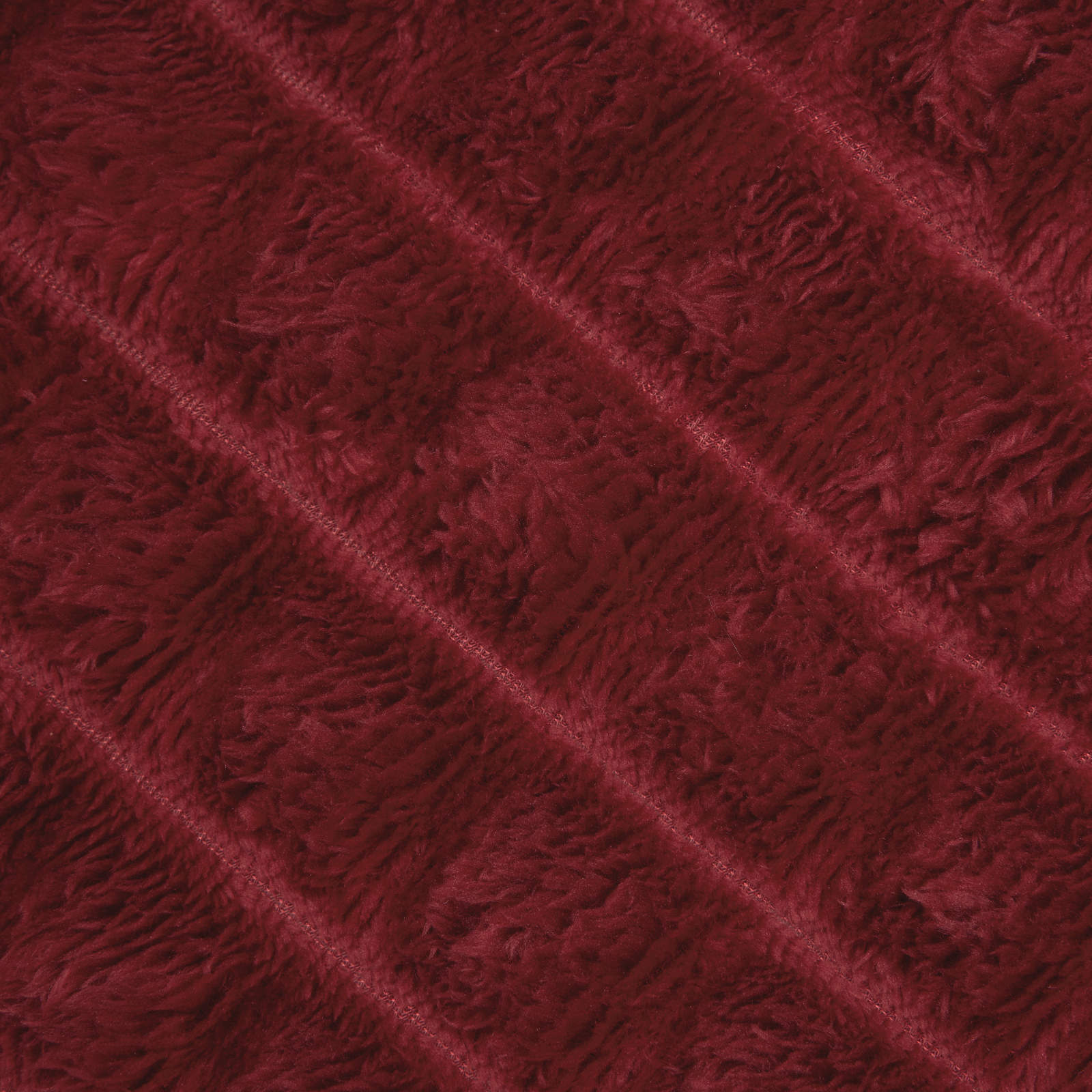 Coperta Rosso Bordeaux 200 x 150 cm Panno 42016938