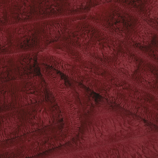 Coperta Rosso Bordeaux 270 x 240 cm Panno 42016940