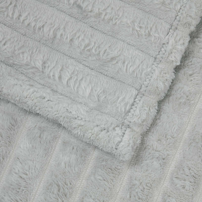 Coperte da Pile 6 pcs Grigio 200 x 150 cm Panno 42016954