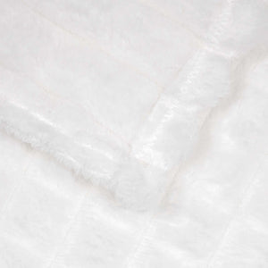 Coperte da Pile 6 pcs Bianco 200 x 150 cm Panno 42016966