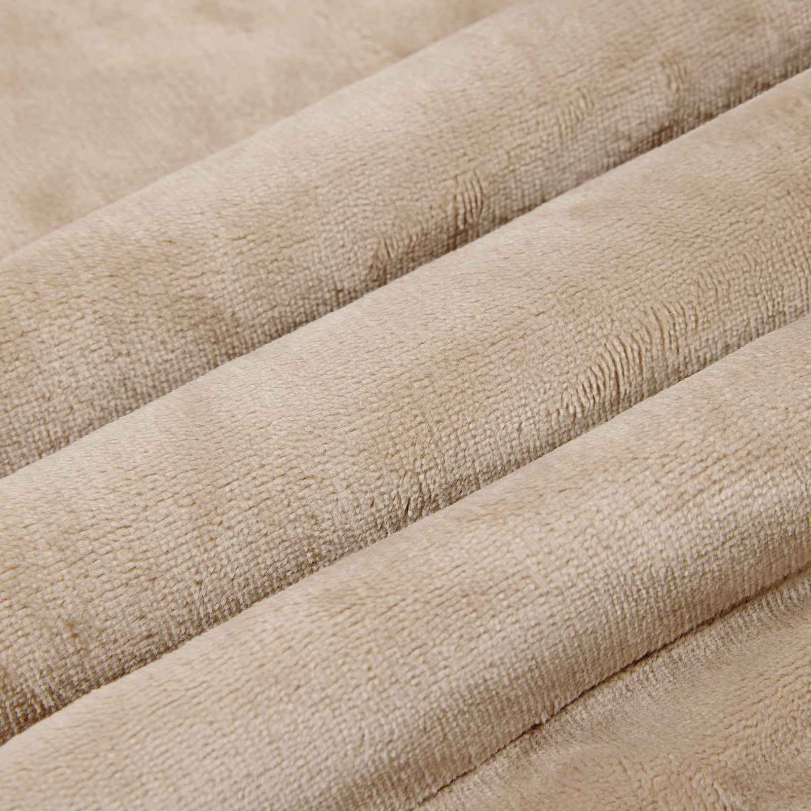 Coperta Beige 220 x 240 cm Panno 42016975