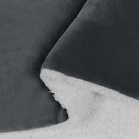 Coperta Grigio scuro 130 x 150 cm Panno 42016981