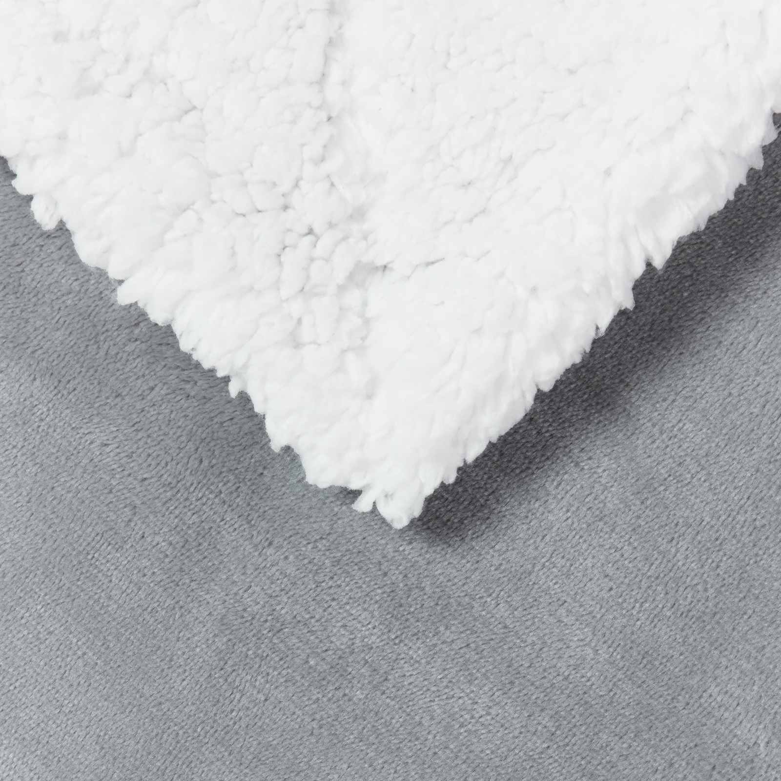 Coperta Grigio 220 x 240 cm Panno 42016987