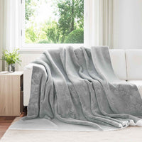 Coperta Grigio 240 x 270 cm Panno 42016988
