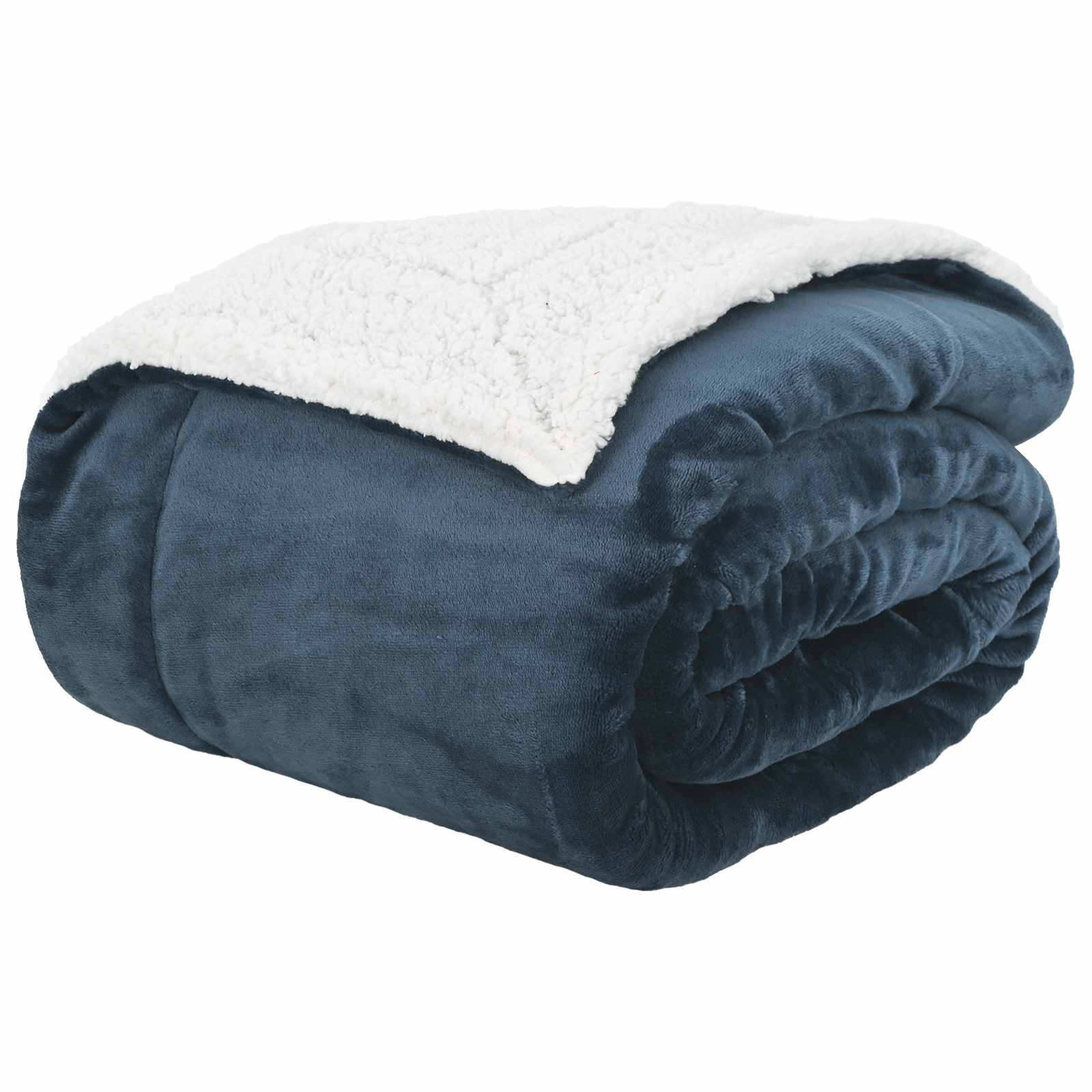 Coperta Blu navy 130 x 150 cm Panno 42016989
