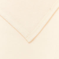 Coperta Crema 200 x 150 cm Panno 42017034