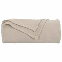 Coperte da Pile 6 pcs Beige 240 x 220 cm Panno 42017047