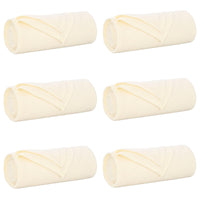 Coperte da Pile 6 pcs Crema 270 x 240 cm Panno 42017076