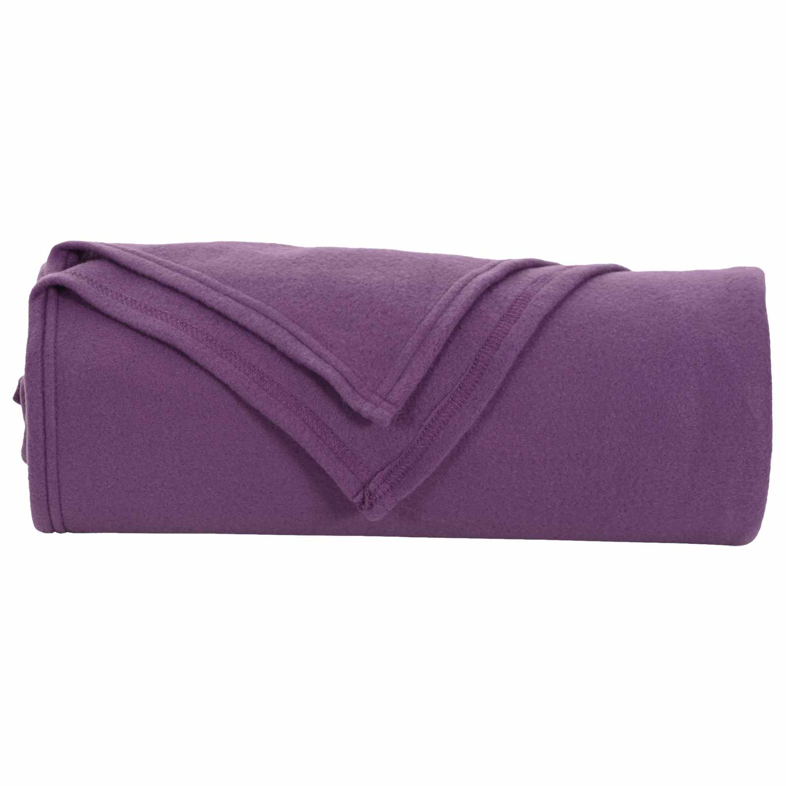 Coperte da Pile 6 pcs Viola 240 x 220 cm Panno 42017079