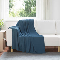 Coperte da Pile 24 pcs Blu navy 170 x 130 cm Panno