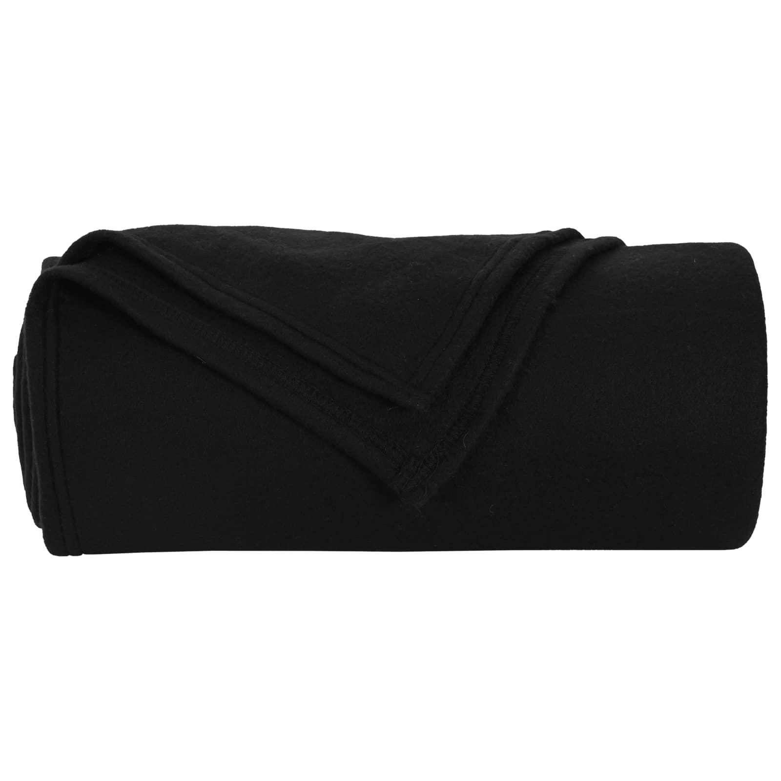 Coperte da Pile 24 pcs Nero 200 x 150 cm Panno 42017106