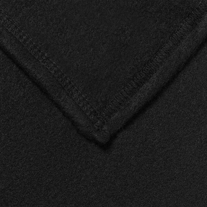 Coperte da Pile 24 pcs Nero 270 x 240 cm Panno 42017108