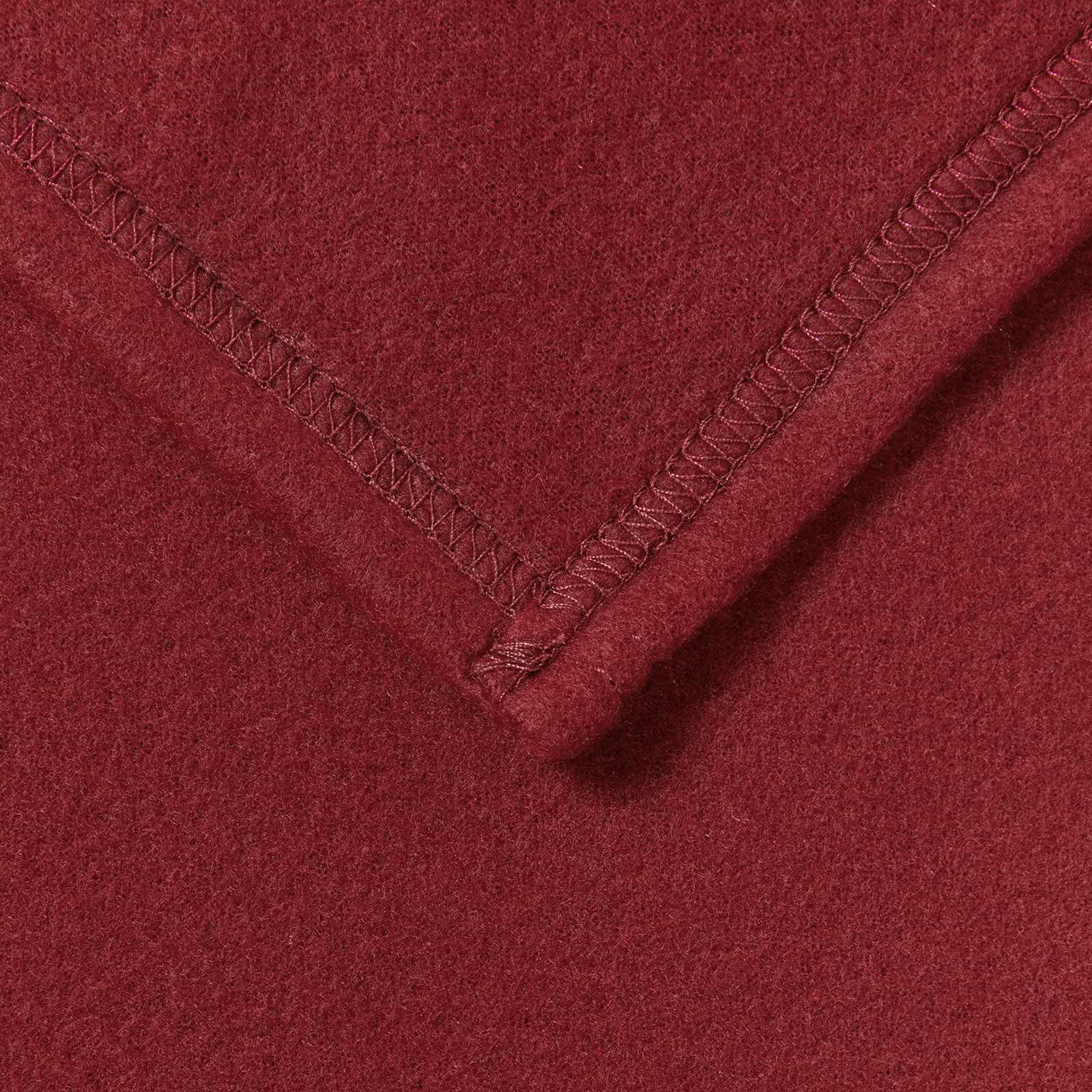 Coperte da Pile 24 pcs Rosso Bordeaux 270 x 240 cm Panno 42017112