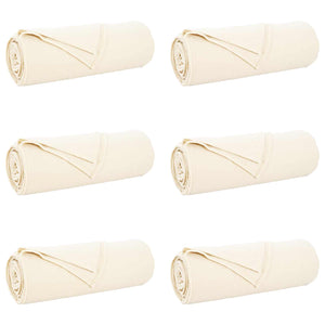 Coperte da Pile 6 pcs Crema 350 x 270 cm Panno 42017139