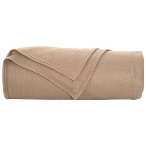 Coperte da Pile 6 pcs Cammello 350 x 270 cm Panno 42017142
