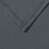 Coperte da Pile 6 pcs Grigio scuro 280 x 210 cm Panno 42017144