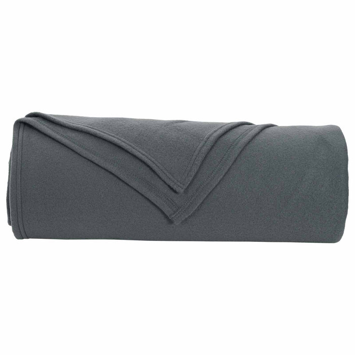 Coperte da Pile 6 pcs Grigio scuro 350 x 270 cm Panno 42017145