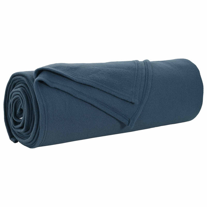 Coperte da Pile 6 pcs Blu navy 280 x 210 cm Panno 42017147