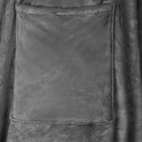 Felpa coperta Grigio scuro Flanella 42017175