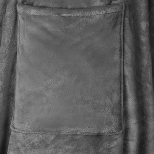 Felpa coperta Grigio scuro Flanella 42017175