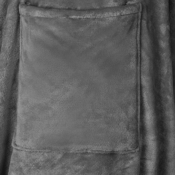 Felpa coperta Grigio scuro Flanella 42017175