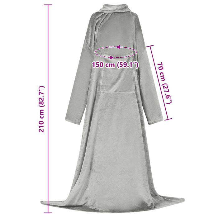 Felpa coperta Grigio Flanella 42017176