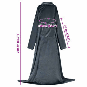 Felpa coperta Blu navy Flanella 42017177