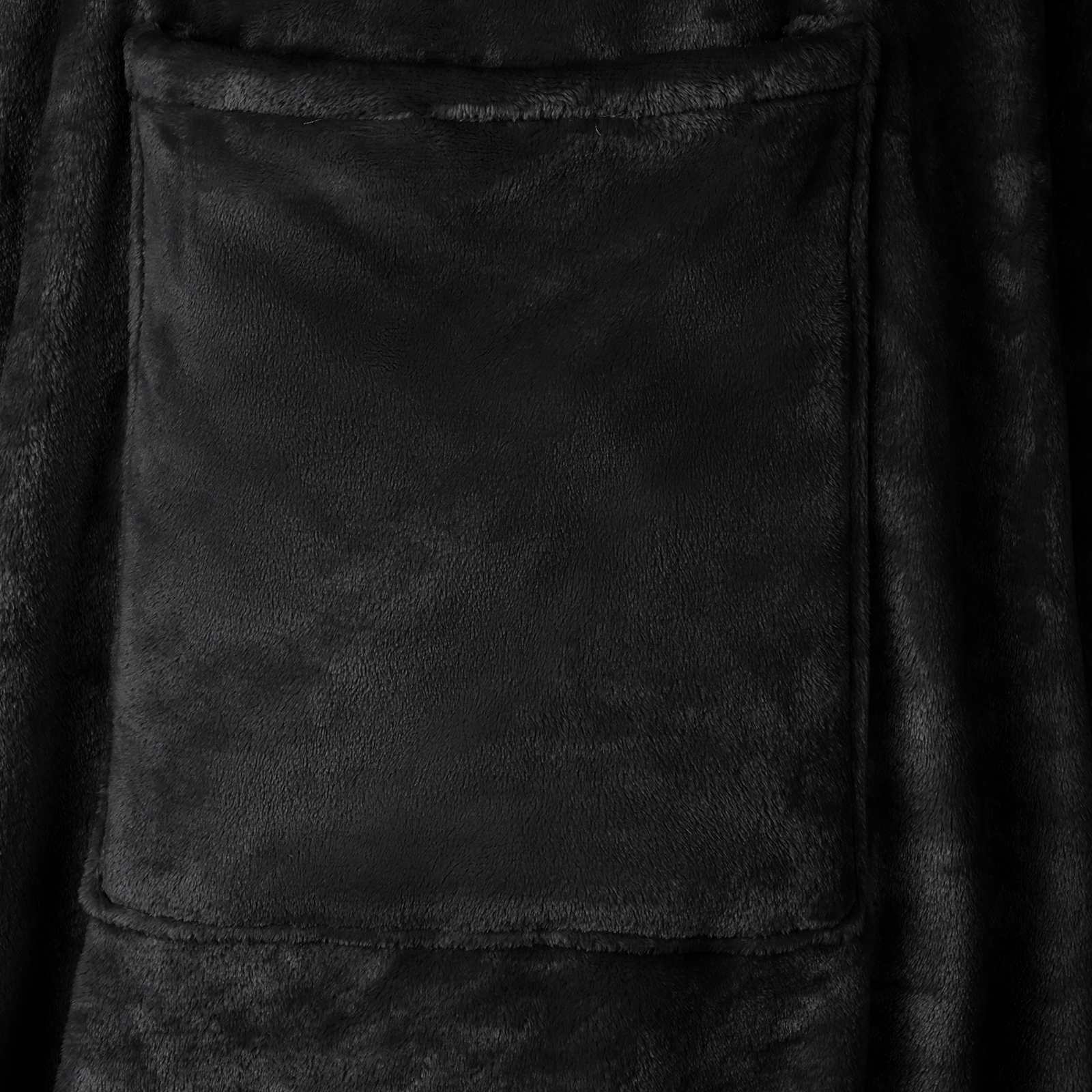 Felpa coperta Nero Flanella 42017178