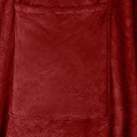 Felpa coperta Rosso Bordeaux Flanella 42017180