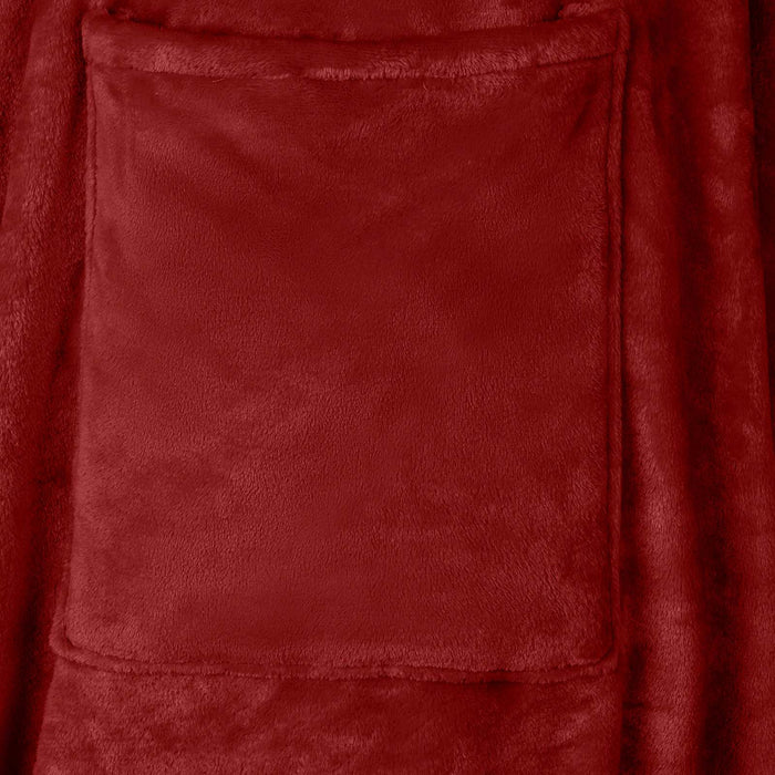 Felpa coperta Rosso Bordeaux Flanella 42017180