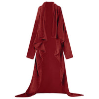 Felpa coperta Rosso Bordeaux Flanella 42017180