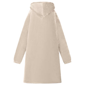 Felpa coperta Beige s Pile e Flanella 42017181