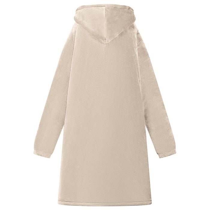 Felpa coperta Beige s Pile e Flanella 42017181